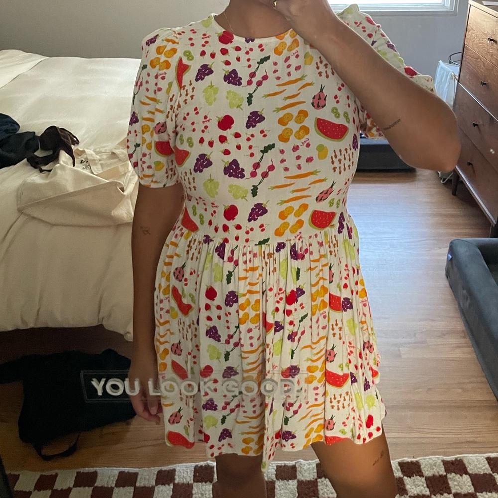 Lisa Says Gah fruit dress - Picture 1 of 1